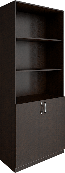 Офисный шкаф широкий высокий (3 открытые полки) Офисный шкаф широкий высокий (3 открытые полки)