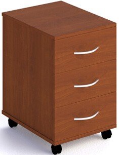 Офисная тумба выкатная без замка Офисная тумба выкатная без замка