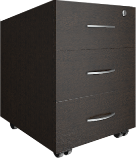 Офисная тумба выкатная с центральным замком Офисная тумба выкатная с центральным замком